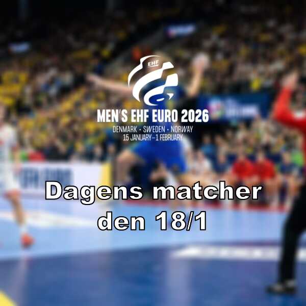 Matchdag 4 i herrarnas em grupp b d och f